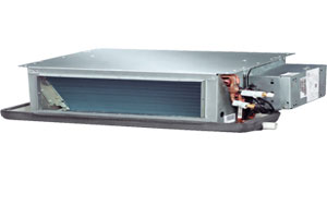 Klimatyzator kanałowy stosowany jest w dużych systemach klimatyzacyjnych.